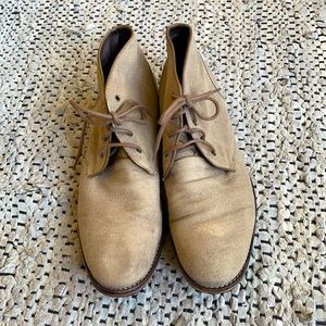 John Varvatos canvas boots sz 9.5